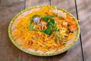 Một bịch bánh tráng trộn bao nhiêu calo
