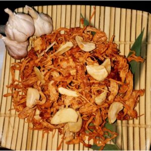 khô gà bơ tỏi