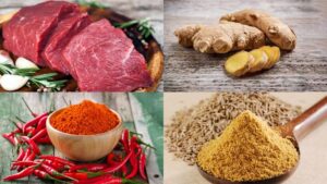 nguyên liệu làm khô bò 1 nắng